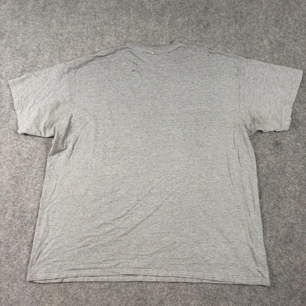 Nike T Shirt Mens XXL Gray Vintage Y2K Distressed Graphic Thrashed Faded Skate‎